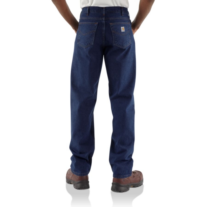 Carhartt FR Relaxed Fit Straight Leg Signature Denim Jean